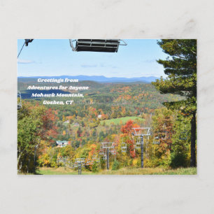 Adventures voor iedereen Mohawk Mountain, CT Briefkaart