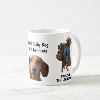 Adventurous Dachshund Hiker Home Is Where My Pack Koffiemok