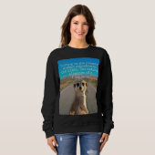 Adventurous Meerkat Living Trui (Voorkant volledig)