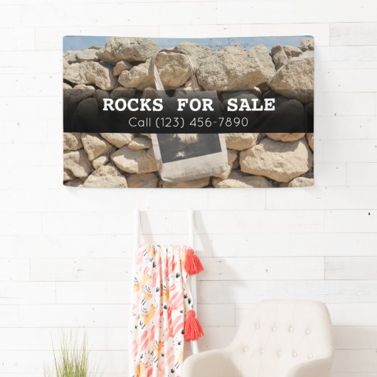 Adverteer Grote Raketten voor de verkoop Landschap Spandoek (Insitu)