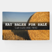 Adverteer Hay Bales voor de BedrijfsBanner van het Spandoek (Horizontaal)