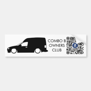 Adverteer je liefde voor de club bumpersticker