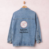 Adverteer uw bedrijf of product denim jacket (Hangar)