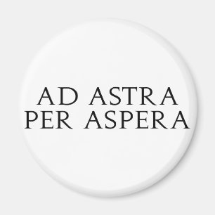 Advertentie Astra per Aspera Magneet