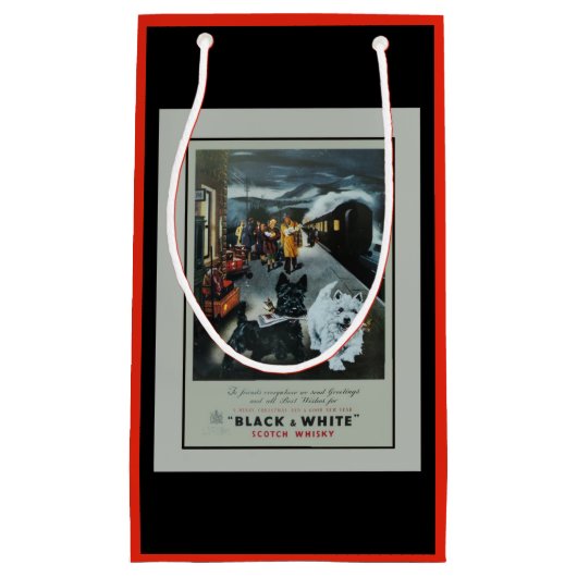 advertentie voor feestdagen klein cadeauzakje (Voorkant)