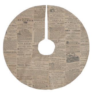 Advertenties uit het verleden, NY 1856 Kerstboom Rok