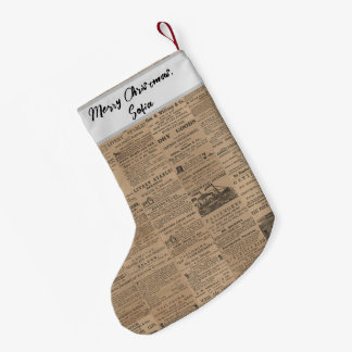 Advertenties van vroeger, NY 1856 Kleine Kerstsok
