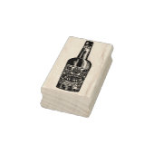  adverteren - Bay Rum fles Rubberstempel (Stempel)