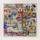 ADVERTEREN COLLAGE, VERPAKT! LEGPUZZEL (Verticaal)