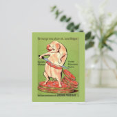  Adverteren, Frans, varkensgewrichten Briefkaart (Staand voorkant)