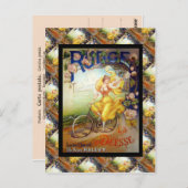  Adverteren, Franse fietsen Briefkaart (Voorkant / Achterkant)