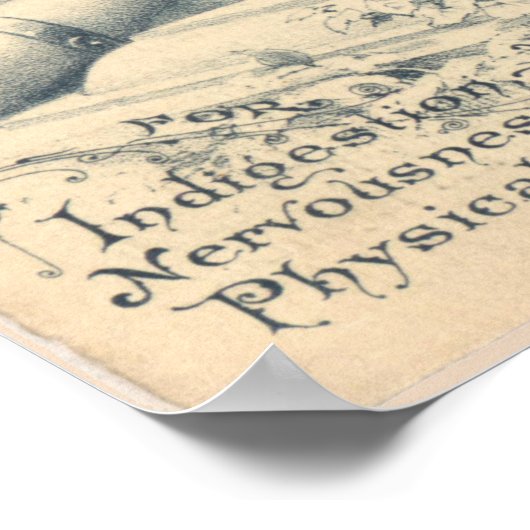 Adverteren hopsinezuur fosfaat Poster (Hoek)