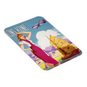 Adverteren Northwest Airlines-Poster Magneet (Rechterzijde)