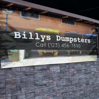 Adverteren over Rental Business Spandoek