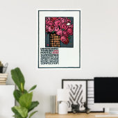  Adverteren Poster: Rozen - Ludwig Hohlwein Poster (Thuiskantoor)