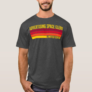 Adverteren ruimtevaarder t-shirt