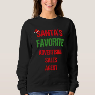 Adverteren verkoopagent Funny Pajama Kerstmis Trui