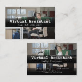 Adverteren Virtual Assistant Gig Visitekaartje (Voorkant / Achterkant)