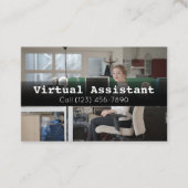 Adverteren Virtual Assistant Gig Visitekaartje (Voorkant)