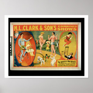 Advertisatie voor 'De grootste draadkunstenaars in Poster
