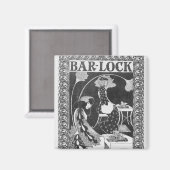 Advertisement voor borden-Lock-schrijfmachines, c. Magneet (Voorkant / Achterkant)