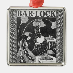 Advertisement voor borden-Lock-schrijfmachines, c. Metalen Ornament