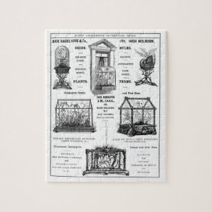 Advertisement voor "Dick Radclyffe & Co." Rustisch Legpuzzel
