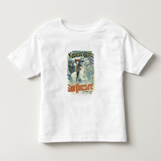 Advertisement voor "Don Quichot, New Circus", paar Kinder Shirts (Voorkant)