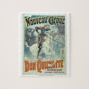 Advertisement voor "Don Quichot, New Circus", paar Legpuzzel