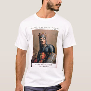 Advertisement voor "John McCullough as Richard III T-shirt