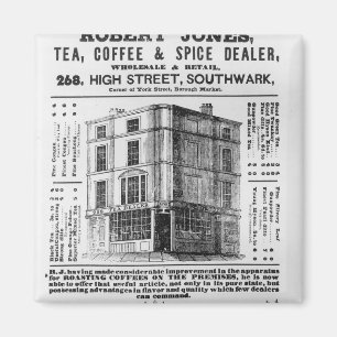 Advertisement voor Robert Jones, Tea Magneet