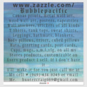 Advertiserende sticker (Vel)