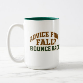 Advice for Fall Bounce Back Design Tweekleurige Koffiemok
