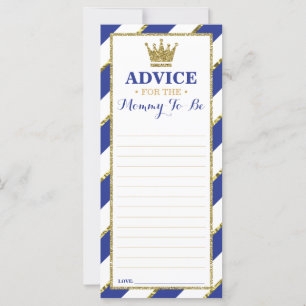 Advice Kaart for Ma-To-Be, Baby shower, 25 pack