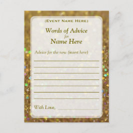 Advice Kaart | Glam Glitter