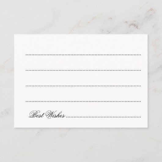 Advice Kaart Vrijgezellenfeest Koper Glitter Licht (Achterkant)