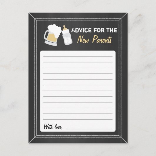 Advies "Baby is Brewing" (Voorkant)