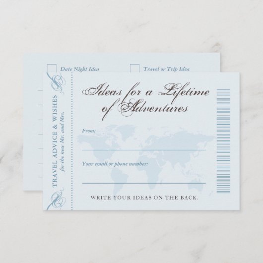 Advies en reisadviezen Datum nachtelijke Kaart (Voorkant / Achterkant)