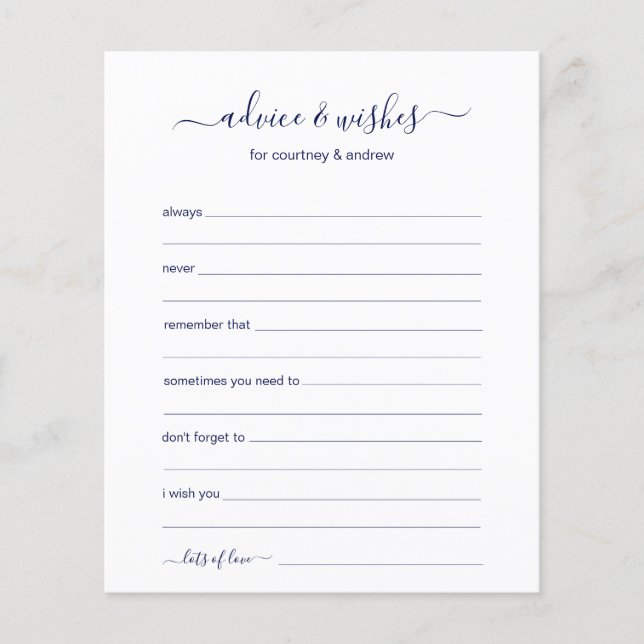 Advies en Wensen (Voorkant)