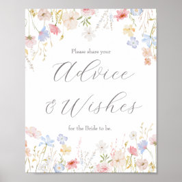 Advies en wensen ondertekenen, poster