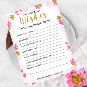 Advies en Wensen voor de Bruid Roze Bloemen