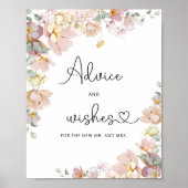 Advies en wensen voor wilde Passen getrouwd Poster (Voorkant)