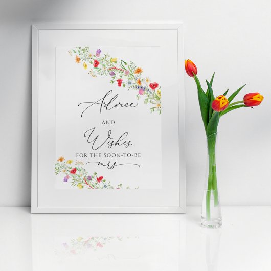 Advies- en wensposter bord poster