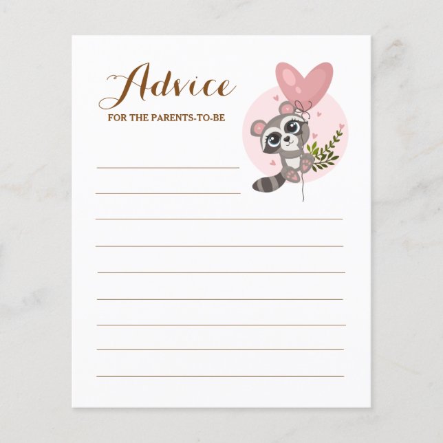 Advies over het Baby shower van de verkorte bloedd (Voorkant)