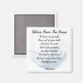 Advies uit de oceaan magneet (Voorkant / Achterkant)