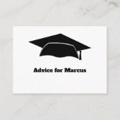 Advies van afstuderen wint Afstudeerder (Achterkant)