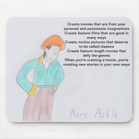 Advies van de filmdirecteur muismat (Voorkant)