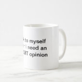 Advies van deskundigen koffiemok (Voorkant rechts)