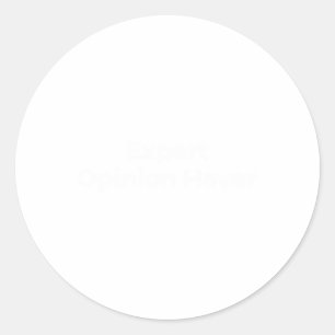 Advies van een deskundige Sticker van Haver