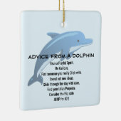 Advies van een Dolphin Acryl Ornament (Rechts)